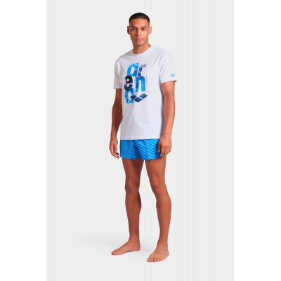 Футболка Arena WATER PRINTS T-SHIRT (009406-100)
