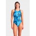 Купальник Arena BLUE FLOWERS SWIMSUIT V BACK (009027-850)