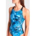 Купальник Arena BLUE FLOWERS SWIMSUIT V BACK (009027-850)