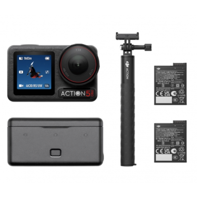 Экшн камера  DJI Osmo Action 5 Pro Adventure Combo максимальная комалектация (CP.OS.00000350.01)