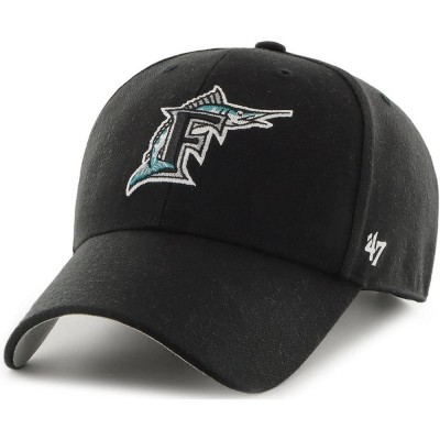 Кепка (MVP) 47 Brand MIAMI MARLINS (BCWS-SUMVP28WBP-BK03)