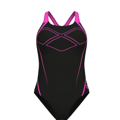 Жіночий купальник Arena GRAPHIC SWIMSUIT SWIM PRO BACK (009024-590) розмір 44