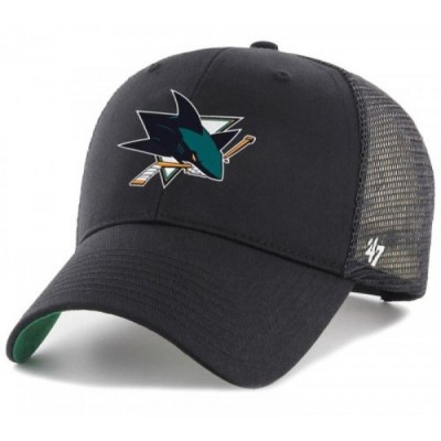 Кепка (тракер) 47 Brand SAN JOSE SHARKS BRANSON MESH (BRANS22CTP-BK)