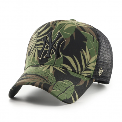 Кепка (тракер) 47 Brand MLB NEW YORK YANKEES TROPIC (TPCDT17PTP-BW)