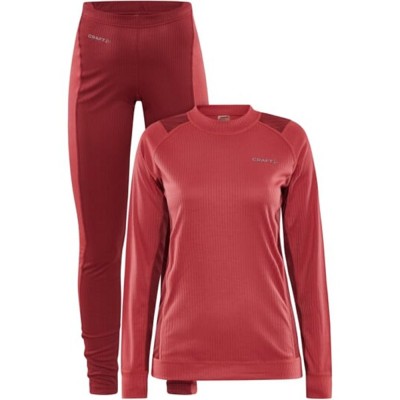 Комплект жіночої термобілизни Craft Core Dry Baselayer Set червоний (1909706-421447) розмір XXL