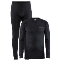 Комплект чоловічої термобілизни Craft Core Dry Baselayer Set (1909707-999000) розмір М