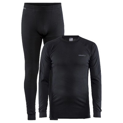 Комплект чоловічої термобілизни Craft Core Dry Baselayer Set (1909707-999000) розмір М