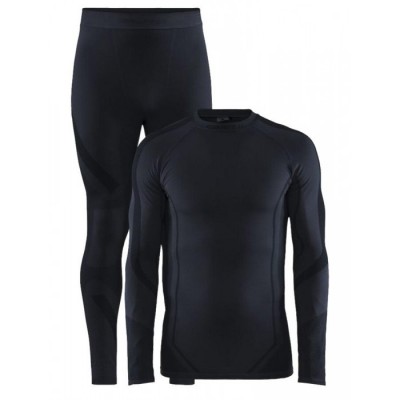 Чоловічий комплект термобілизни Craft CORE Dry Fuseknit Set Man (1909742-999000) розмір S
