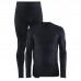 Чоловічий комплект термобілизни Craft CORE Dry Fuseknit Set Man (1909742-999000) розмір S