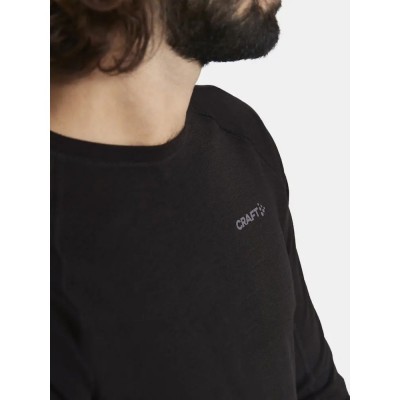 Термокофта чоловіча Craft ADV Wool Merino RN LS Man чорна (1913755-999000) розмір XL