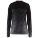 Термобелье женское Craft WOOL COMFORT 2.0 CN LS W black-dark grey melange (1905341-999975) размер М