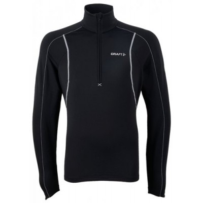 Реглан чоловічий Craft LightWeight Stretch Pullover Men black/white (1900927-9900) розмір L