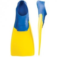 Ласти для плавання FINIS Long Floating Fins blue/yellow (1.05.037.03) розмір (33-35)