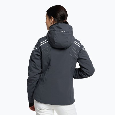 Куртка лыжная Cmp Jacket Zip Hood Grey (31W0186-U911) размер S