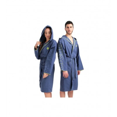 Трикотажный халат Arena Zeal Plus Robe Navy/White (005308201) размер S
