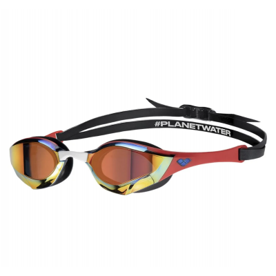 Окуляри для плавання змагальні Arena COBRA EDGE SWIPE MR GOLD-RED SW4 (006870-103) червоні