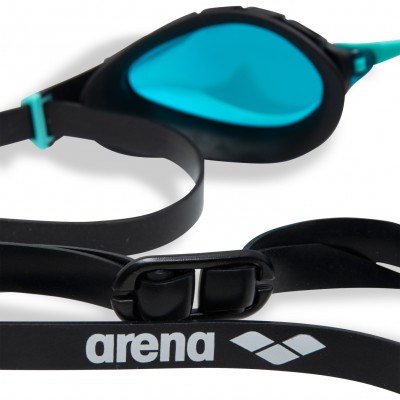 Окуляри для плавання Arena AIR SONIC MIRROR (011004-150) чорні з дзеркальними лінзами