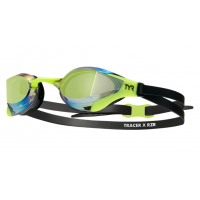 Стартові окуляри для плавання TYR Adult Tracer-X RZR Mirrored Racing Goggles (LGTRXRZM-327) салатові Стартові окуляри для плавання TYR Adult Tracer-X RZR Mirrored Racing Goggles (LGTRXRZM-327) салатові