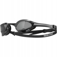 Стартові окуляри для плавання TYR Tracer-X Elite Racing Goggles (LGTRXEL-074) чорні, шапочка і кейс в компелкті Стартові окуляри для плавання TYR Tracer-X Elite Racing Goggles (LGTRXEL-074) чорні, шапочка і кейс в компелкті