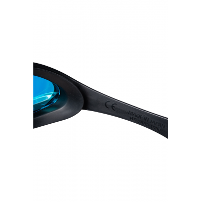 Очки для плавания стартовые Arena COBRA ULTRA SWIPE MR (002507-999) зеркальные черные линзы