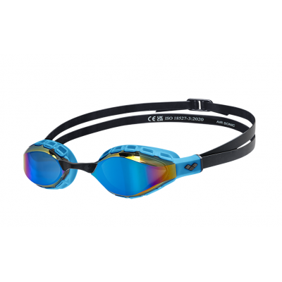 Очки для плавания Arena AIR SONIC MIRROR (011004-110) голубые с зеркальными линзами