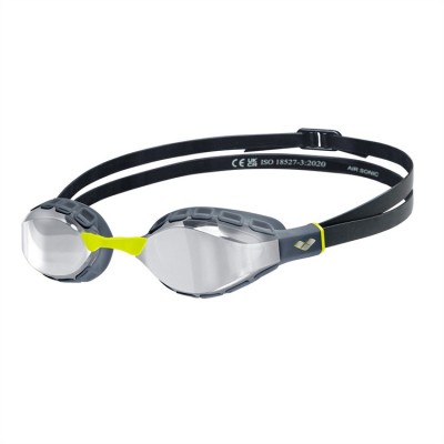 Очки для плавания Arena AIR SONIC MIRROR (011004-130) серые с зеркальными линзами