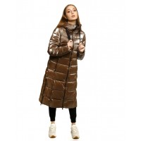 Пуховик CMP Woman Coat Fix Hood Green (31K2866-P865) розмір XS