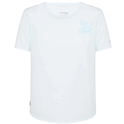 Футболка Saucony STOPWATCH GRAPHIC SHORT SLEEVE (SAW800490-IMS5) розмір L