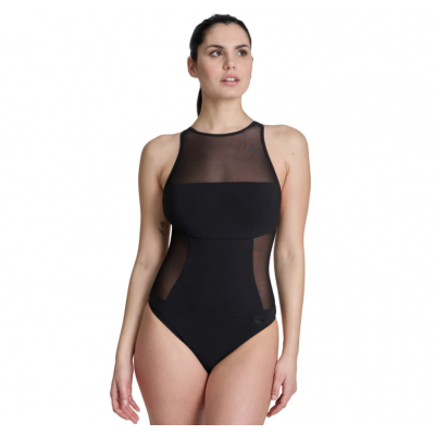 Женский купальник Arena MESH PANELS SWIMSUIT SWIM PRO (006659-500) розмір 46