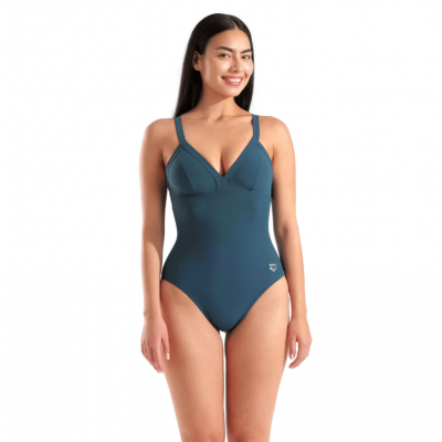 Жіночий купальник Arena SWIMSUIT LARA SOFT CURVE BACK (008120-650) розмір 44