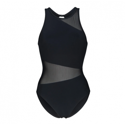 Женский купальник Arena MESH ANGLE SWIMSUIT VENT BACK (010191-500) розмір 42