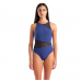 Женский купальник Arena MESH ANGLE SWIMSUIT VENT BACK (010191-700) розмір 38