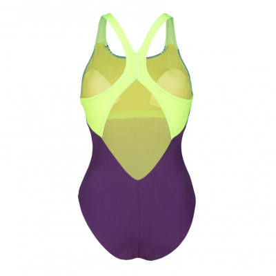 Женский купальник Arena CLEAR LINES SWIMSUIT V BACK LB (010255-960) розмір 38