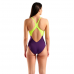 Женский купальник Arena CLEAR LINES SWIMSUIT V BACK LB (010255-960) розмір 38