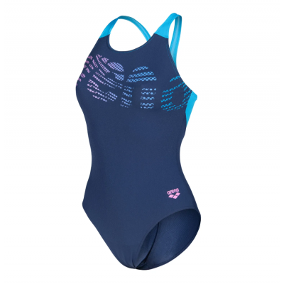 Женский купальник Arena FLOWING SWIMSUIT V BACK (010256-780) розмір 36