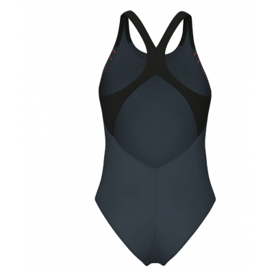 Женский спортивный купальник Arena GRID SWIMSUIT V BACK GRAPHIC (010263-550) размер 46