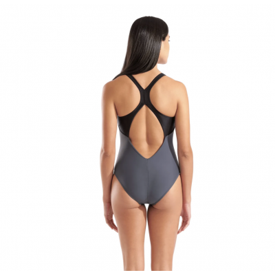 Женский спортивный купальник Arena GRID SWIMSUIT V BACK GRAPHIC (010263-550) размер 46