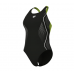 Женский спортивный купальник Arena GRID SWIMSUIT V BACK GRAPHIC (010263-560) размер 44