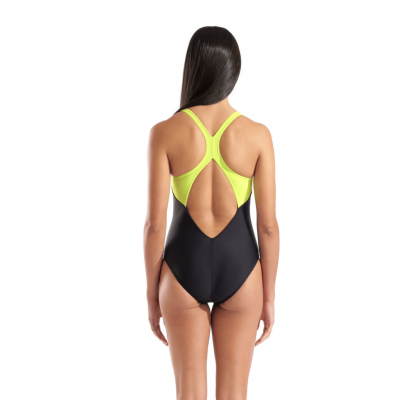Женский спортивный купальник Arena GRID SWIMSUIT V BACK GRAPHIC (010263-560) размер 44