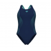 Женский спортивный купальник Arena GRID SWIMSUIT V BACK GRAPHIC (010263-780) размер 48