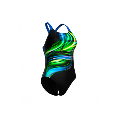 Женский спортивный купальник Arena BLOOM SWIMSUIT SWIM PRO BACK L (010265-556) размер 38
