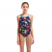 Детский купальник Arena GRAFFITI SWIMSUIT LIGHT DROP B (010289-580) розмір 14