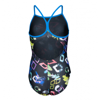Детский купальник Arena GRAFFITI SWIMSUIT LIGHT DROP B (010289-580) розмір 14