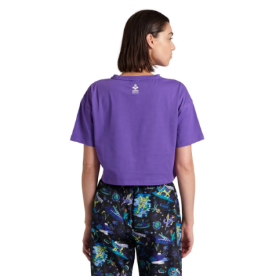 Жіноча футболка Arena FUN PLANET CROP TEE (007537-900) розмір M