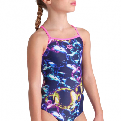 Детский купальник для плавания Arena SOAP BUBBLES SWIMSUIT LIGHT DR (008994-890) размер 6