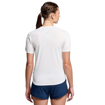 Жіноча футболка Saucony STOPWATCH GRAPHIC SHORT SLEEVE (SAW800490-WHS4) розмір XL