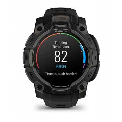 Смарт-годинник Garmin Instinct 3 – 45 мм, з AMOLED дисплеєм та ліхтарем (010-02936-03) синій Смарт-годинник Garmin Instinct 3 – 45 мм, з AMOLED дисплеєм та ліхтарем (010-02936-03) синій
