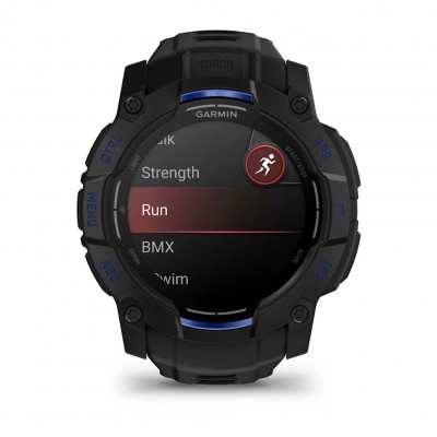 Смарт-годинник Garmin Instinct 3 – 50 мм, з AMOLED дисплеєм та ліхтарем (010-03020-03) Синій Смарт-годинник Garmin Instinct 3 – 50 мм, з AMOLED дисплеєм та ліхтарем (010-03020-03) Синій