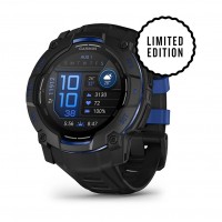 Смарт-годинник Garmin Instinct 3 – 50 мм, з AMOLED дисплеєм та ліхтарем (010-03020-03) Синій  