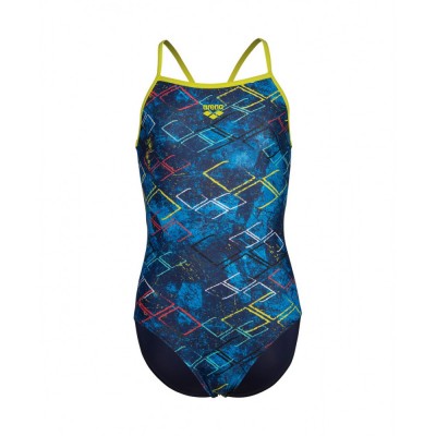Детский купальник Arena DALY SWIMSUIT LIGHT DROP BACK (003294-903)